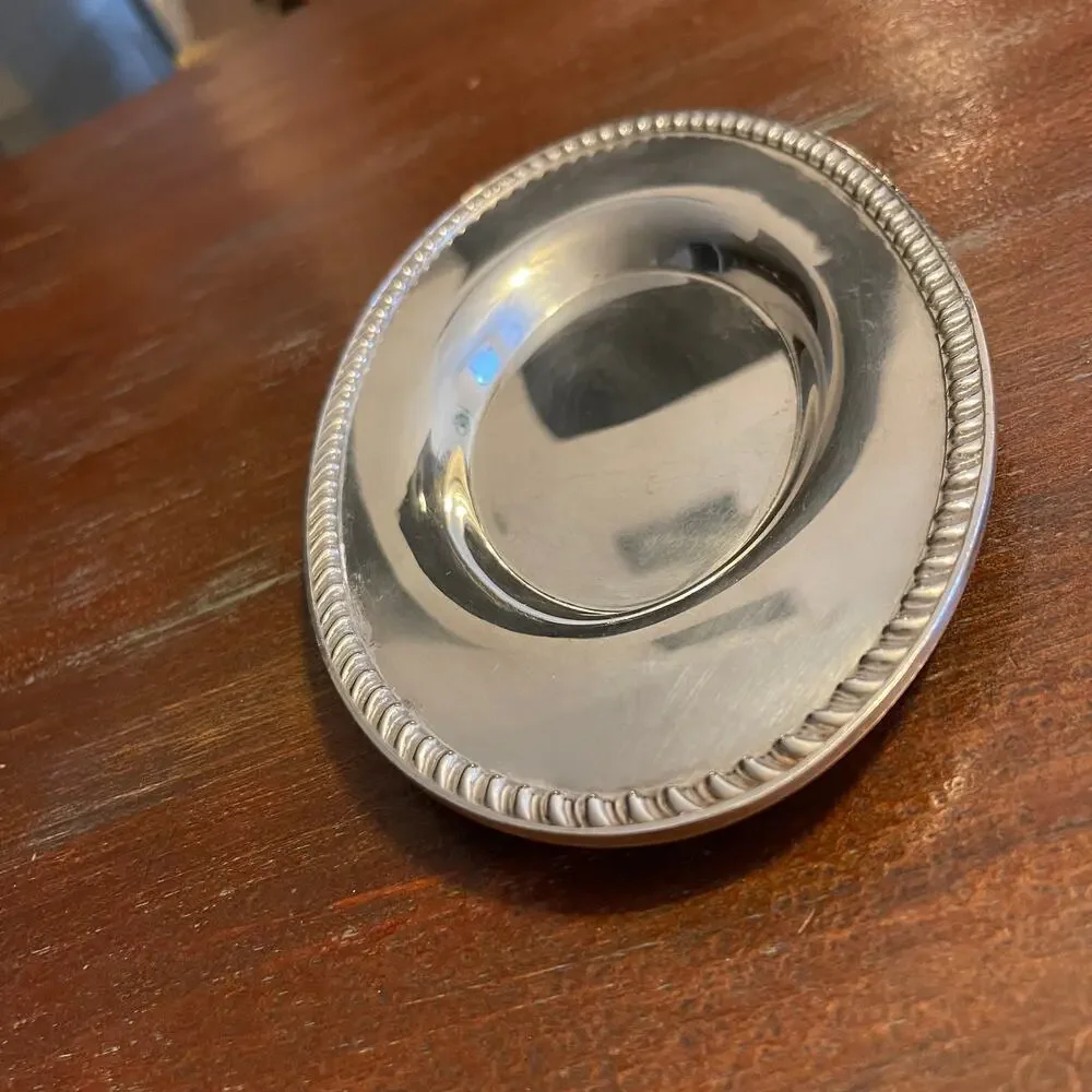 Roger Bros 1847 Silverware Small Tray Oval Plate